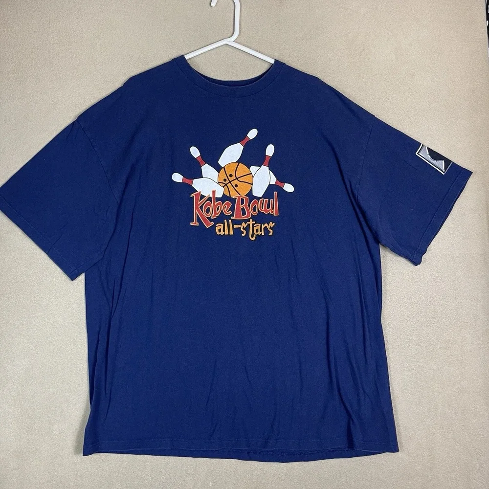 Adidas Shirt Mens XXL Blue Kobe 8 Bowl All‎ Starts Short Sleeve T-Shirt Adult